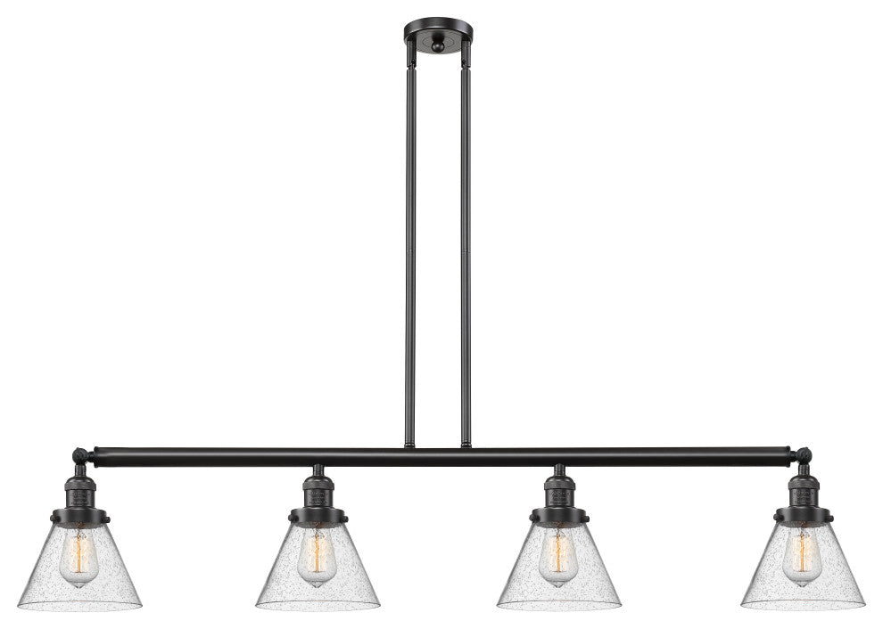 Innovations Lighting 214-Ob-G44-Led 4 Light Dimmable Led Island Light