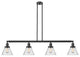Innovations Lighting 214-Ob-G44-Led 4 Light Dimmable Led Island Light