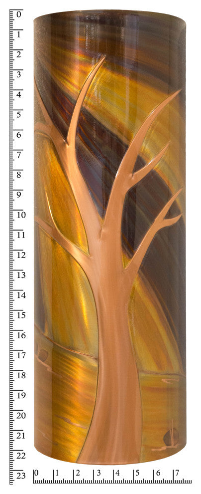 Clay Moon Copper Sconce, Branches