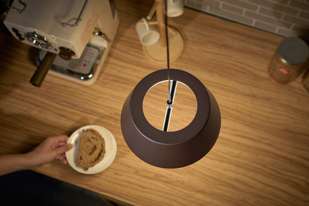 OLO XL Single Pendant, Cocoa