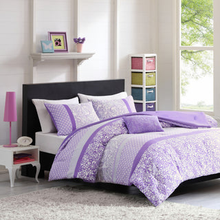 Mi Zone Microfiber Printed Comforter Set, Twin/Twin Xl