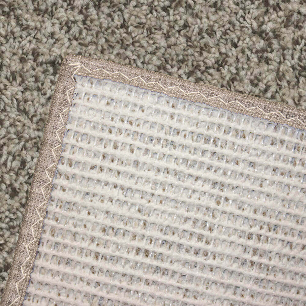 Carbon Crystals Custom Cut Indoor Area Rug, Frieze Indoor Area Rug, 7x7