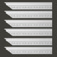 Ornate Cornice White Urethane Lunetta Design 6 Pieces Totaling 576" Length