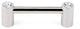Alno Crystal Pull Modern in Polished Nickel