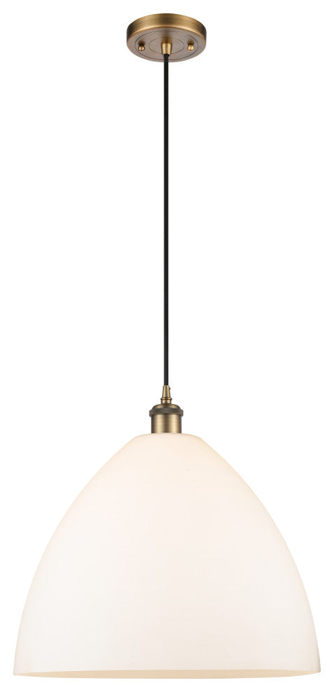 Innovations 516-1P-BB-GBD-161 1-Light Pendant, Brushed Brass