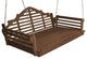 Cedar Marlboro Swingbed, Mushroom Stain, 5 Foot