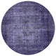 Ahgly Company Indoor Round Mid-Century Modern Area Rugs, 7' Round