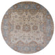 Ahgly Company Indoor Round Mid-Century Modern Area Rugs, 6' Round