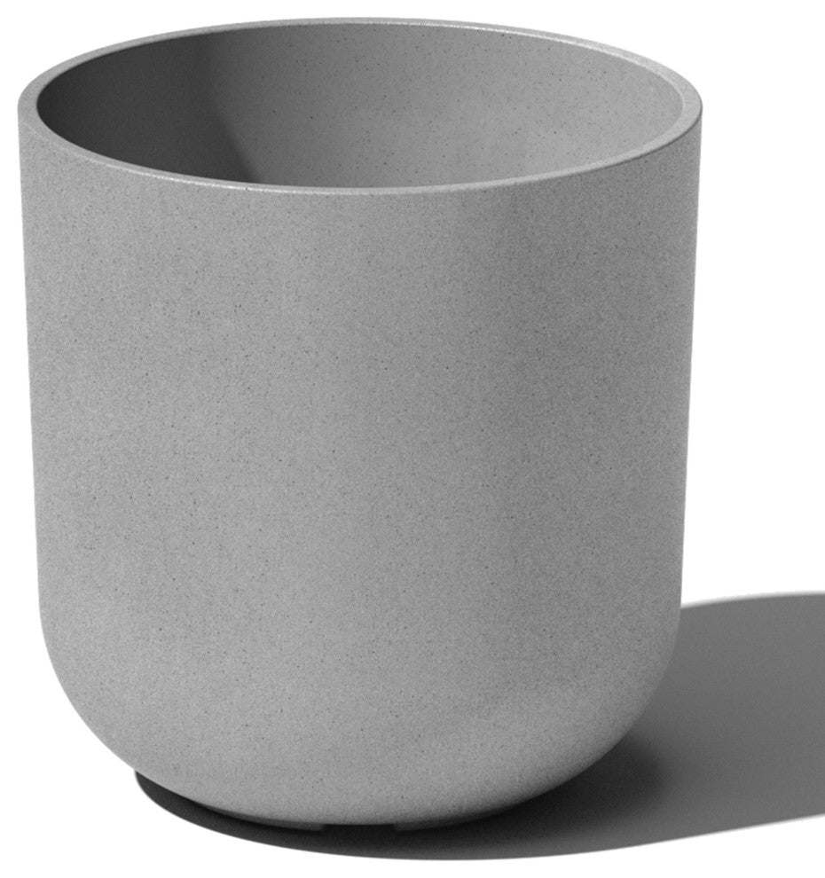 Pure Series Kona Planter, Grey, 10 Inches, 1 Pack