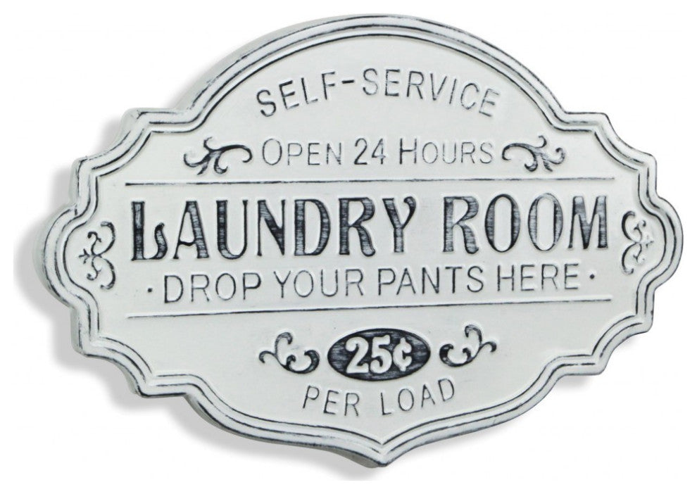 Laundry Room Metal Sign