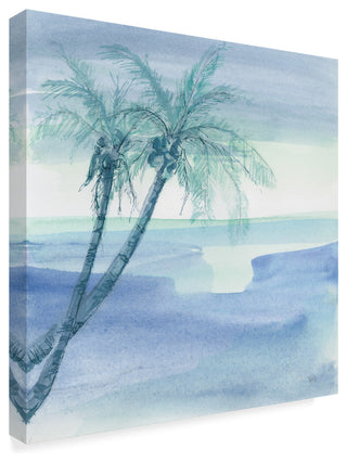 Chris Paschke 'Peaceful Dusk I' Canvas Art, 14"x14"
