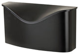 Postino Mailbox, Powder Coated Black