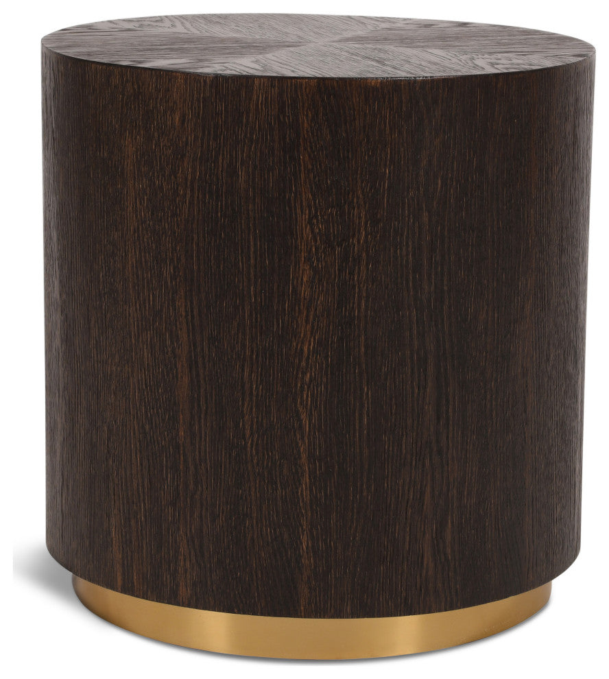 Nile Brown Oak End Table