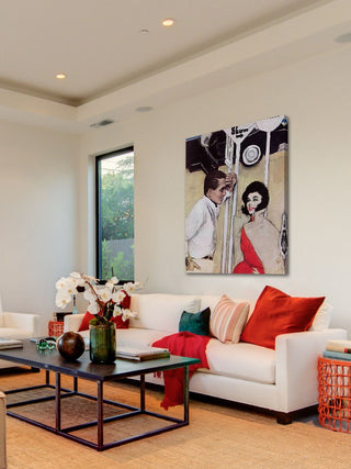 "Handsome Samaritan" Painting Print on Wrapped Canvas