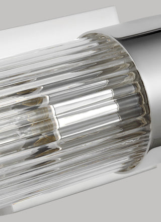 Geneva Linear Sconce, Polished Nickel