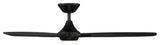 Blitzen Indoor/Outdoor 3-Blade Smart Ceiling Fan, Matte Black, With Light