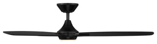 Blitzen Indoor/Outdoor 3-Blade Smart Ceiling Fan, Matte Black, With Light