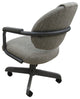 Swivel Tilt Kitchen Caster Chair with Wheels M-79, Bluesky, Gray