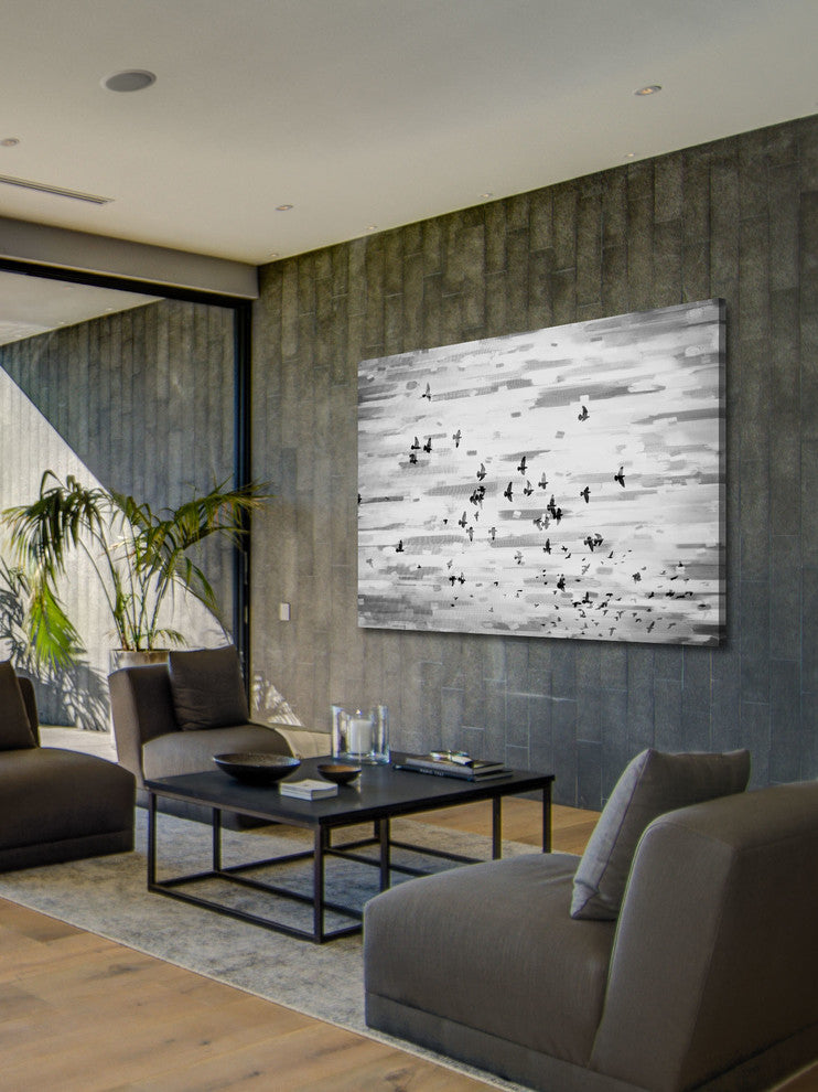 "Birds in Flight" Artwork