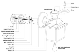Vaxcel Lighting T0732 Bedford 10" Tall Outdoor Wall Sconce - Textured Black
