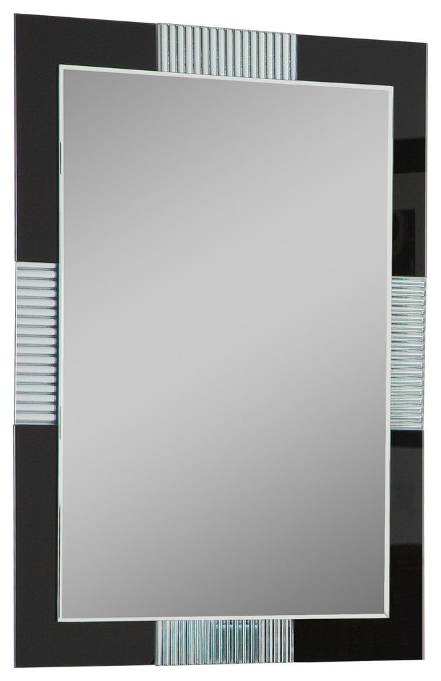 Francisco Large Frameless Wall Mirror