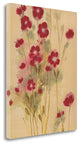 "Crimson Elegance" By Maria, Giclee Print on Gallery Wrap Canvas, Ready to Hang