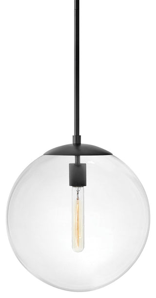 Hinkley Lighting 3744 Warby 1 Light 14"W Pendant - Black