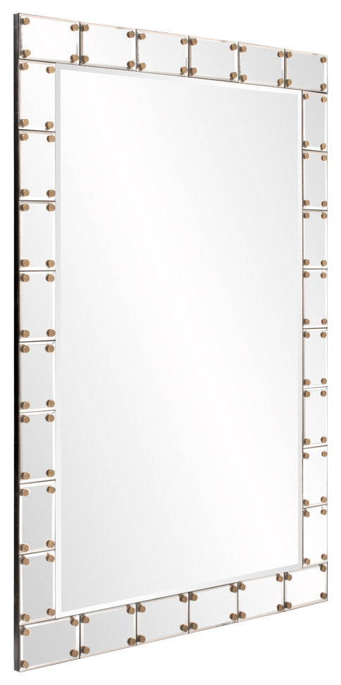 Howard Elliott Remington Studded Mirror