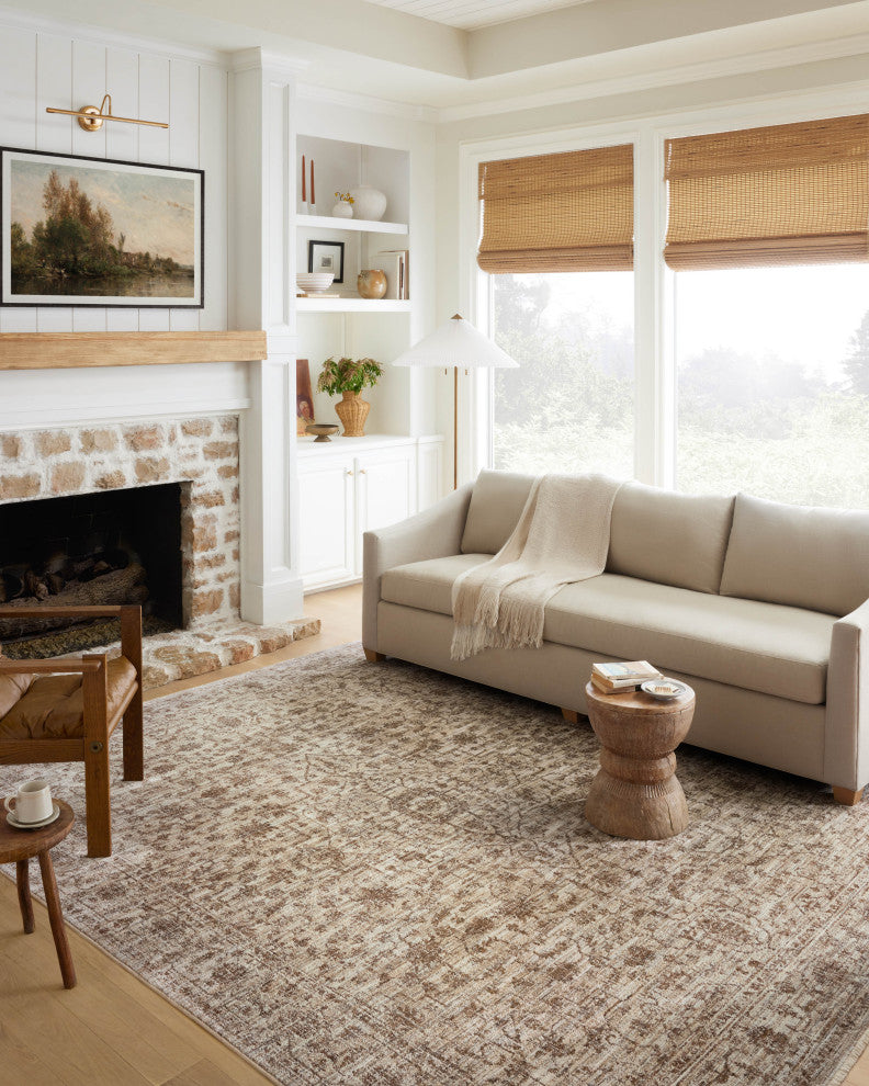 Loloi II Sorrento Bark/Natural 2'7"x10' Runner Rug