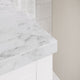 Blanc Bathroom Vanity, White, 48", Single Sink, Freestanding