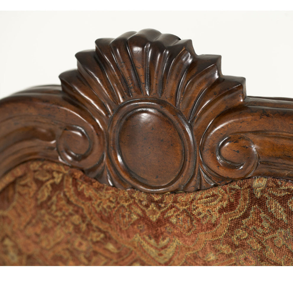 Windsor Court Side Chair, Set of 2 - Vintage Fruitwood
