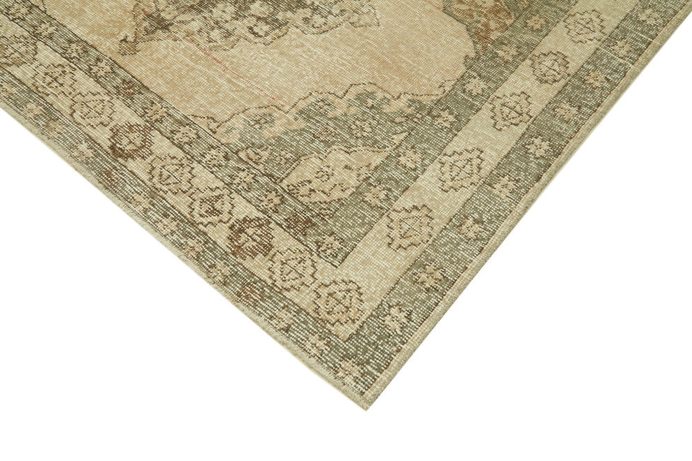 Rug N Carpet - Hand-knotted Turkish 5' 5" x 11' 3" Vintage Runner Rug
