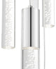 Acrylic Cylinder Chandelier// 13 Light