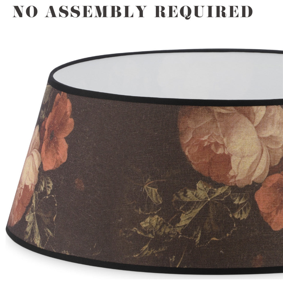 Tree Nest Large Christmas Tree Collar Round Ring Skirt Base, Colorful, 27"
