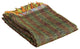 Silk Kantha Throw (Neon Stitching)