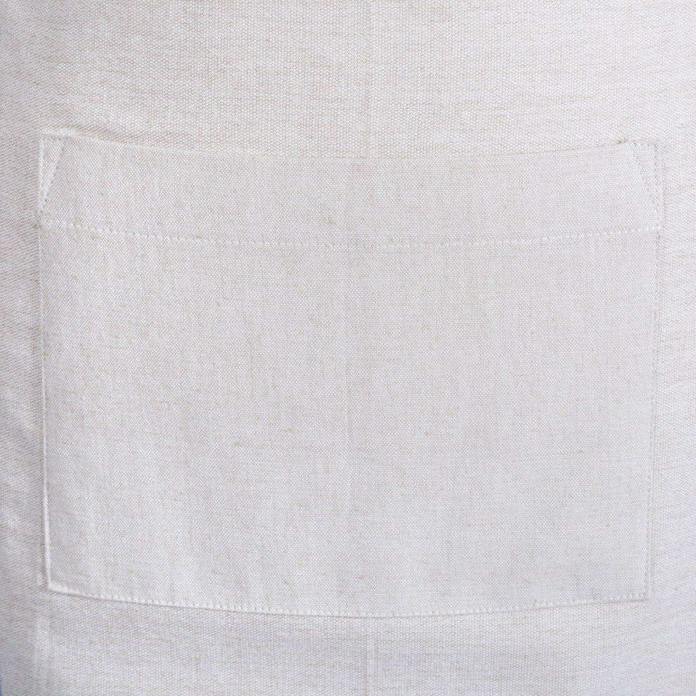 Nautical Blue French Stripe Bistro Apron