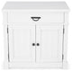 Alek White Solid Wood Chest With Storage