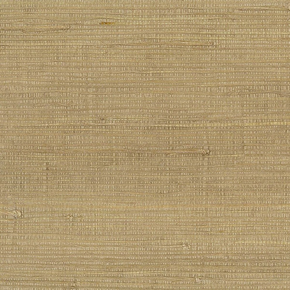 Decorator, Grasscloth Texture Wallpaper Cream Roll