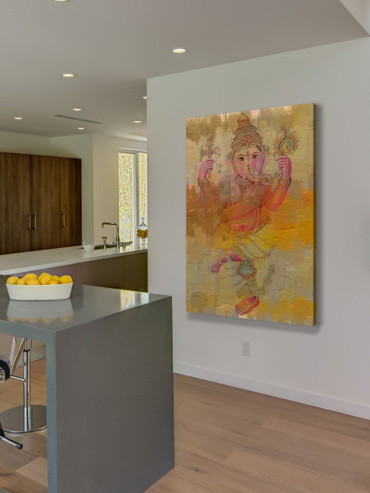 "Elephant Dance" Print on Canvas, 20"x30"