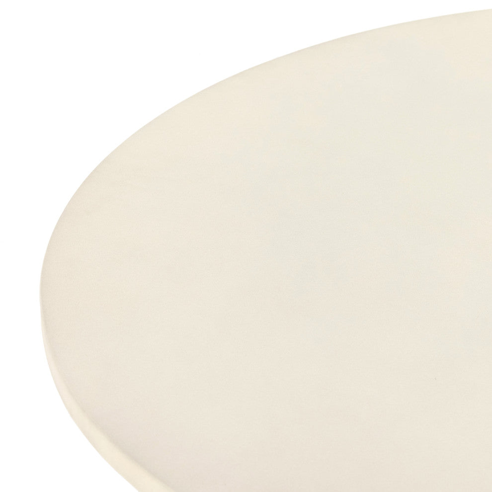 Bowman Outdoor Coffee Table-White Cncrt