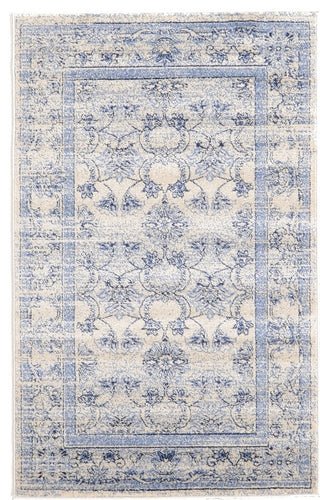 Rug Unique Loom La Jolla Blue Rectangular 3' 3 x 5' 3