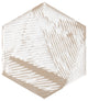 Porto Capri Hex Porcelain Floor and Wall Tile Sample