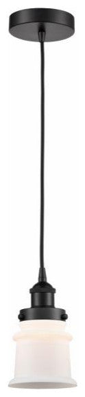Innovations 616-1PH-BK-G181S 1-Light Mini Pendant, Matte Black