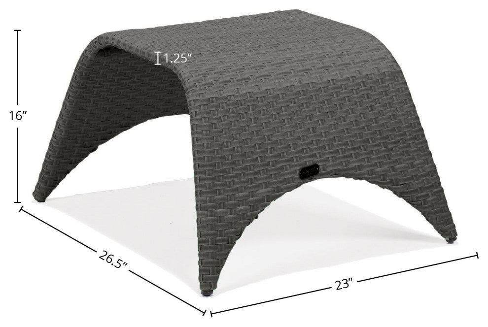 Malibu Stack Side Table, Slate