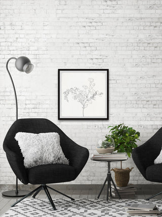"Flower Bloom" Framed Painting Print, 12x12
