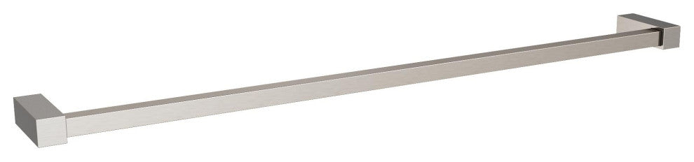 Amerock Monument Contemporary Towel Bar, Brushed Nickel, 24" Center-to-Center