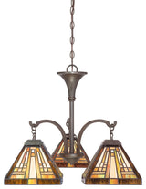 Stephen 3-Light Chandelier, Vintage Bronze