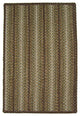 Homespice Decor Indoor/Outdoor Braided Mat, Brown, 20"x30", Rectangle