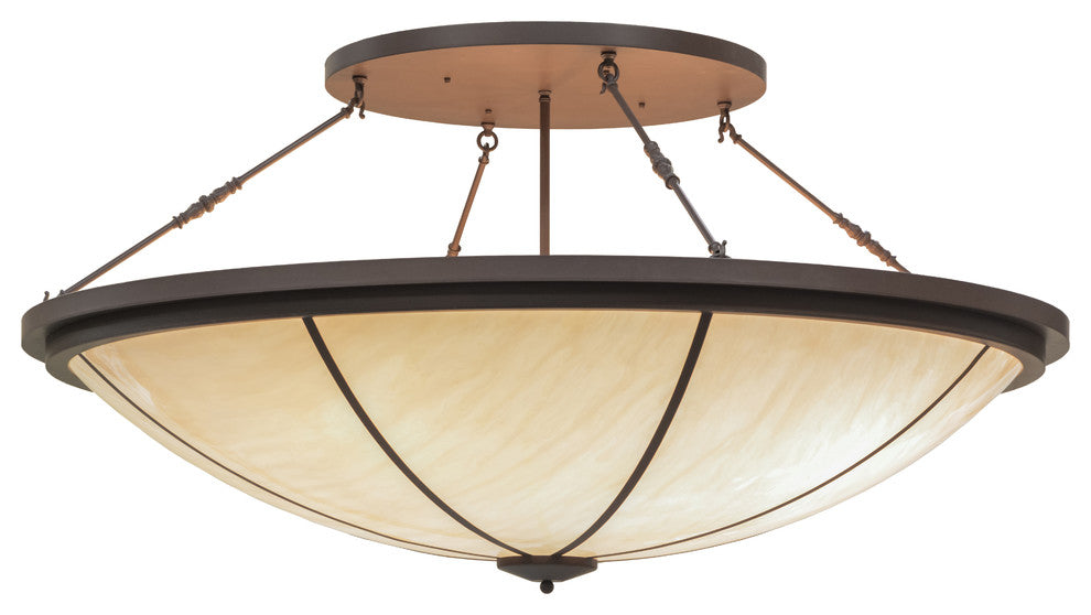 72W Commerce Semi-Flushmount