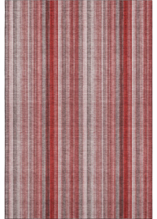 Premium Machine Washable Mayfield AMF543 Red 8' x 10' Rug